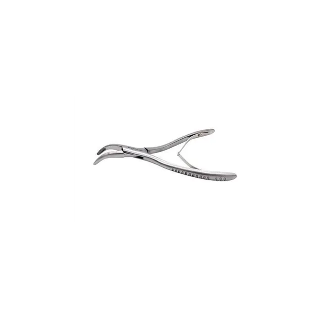 Pensă Curbă de Extracție pentru Animale Mici – 16 cm | Instrument Veterinar din Oțel Inoxidabil