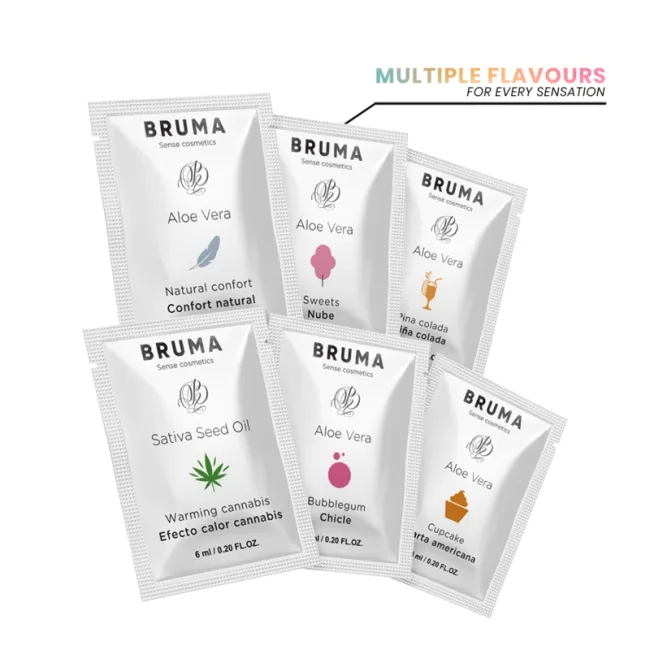 Lubrifiant monodoza 6 ml cu efect de încălzire si aroma de cannabis