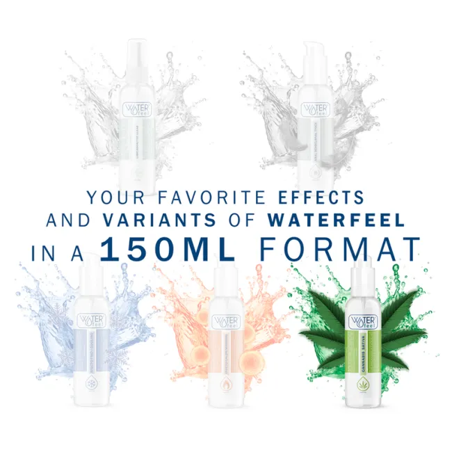 Lubrifiant pe bază de apă cu aromă de cannabis 175 ml, Waterfeel