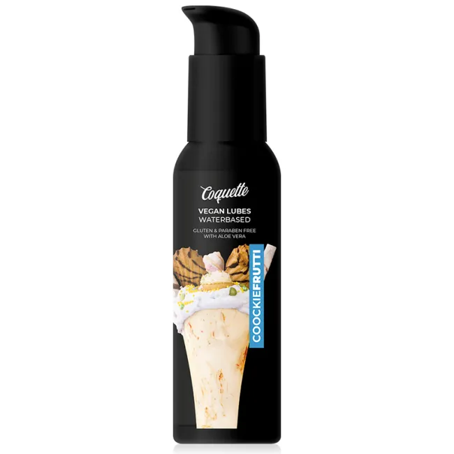 Gel lubrifiant formula vegana pentru experiențe premium cu aroma de coockiefrutti, 100 ml , COQUETTE CHIC