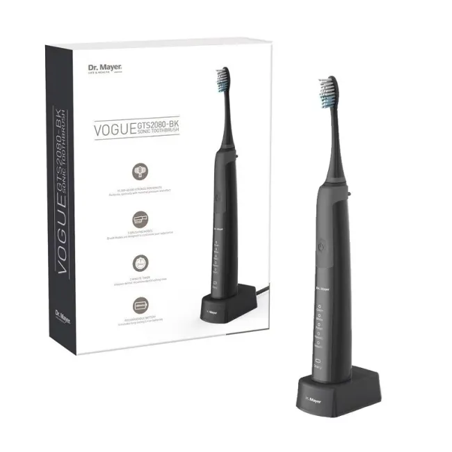 Periuta electrica sonica GTS2080 Black Dr. Mayer