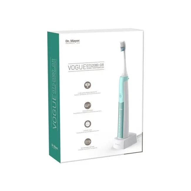 Periuta electrica sonica GTS2080 Green Dr. Mayer