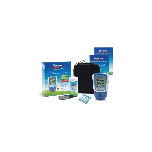 Dispozitiv 3 in 1 pentru testare Colesterolul Total (CHOL), Lipoproteinele cu densitate mare (HDL) și Trigliceride (TRIG)