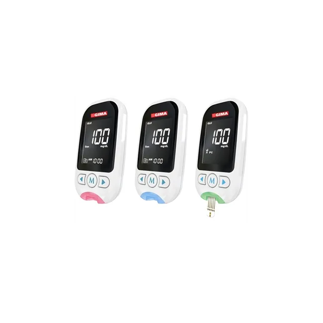 Dispozitiv monitorizare 6 in 1 pentru glucoză din sânge, cetonă, lactat, colesterol, acid uric și hemoglobină