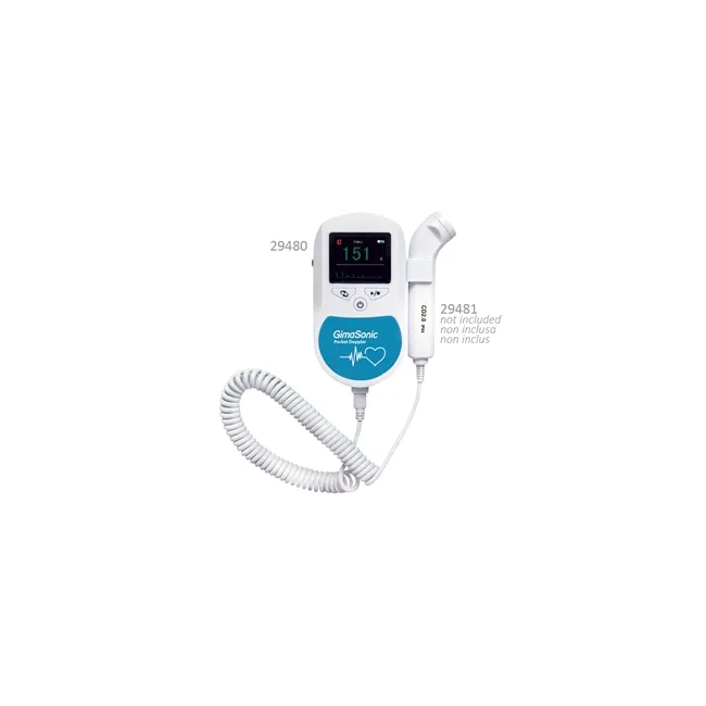Doppler fetal portabil GIMASONIC cu ecran color TFT-LCD – fără sondă inclusă, Dispozitiv medical