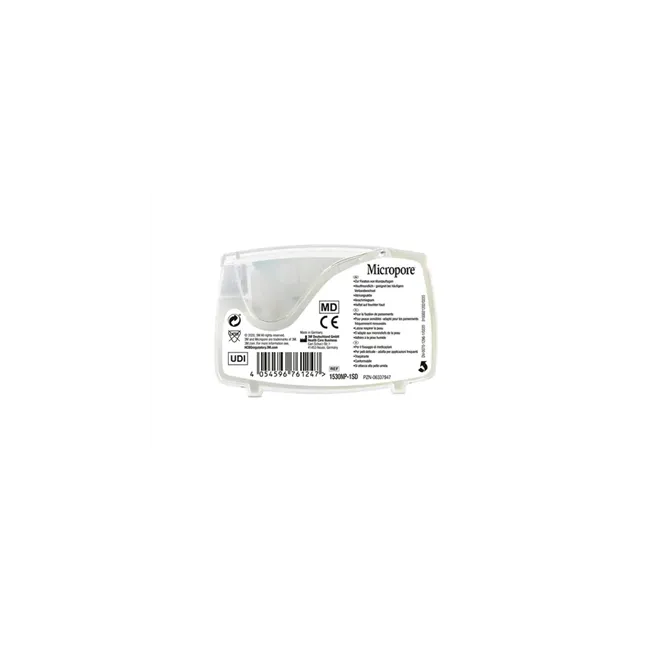 Leucoplast pe suport hârtie hipoalergenica 2,5 cm X 5 m MICROPORE™ ( Bandă de Hârtie Hipoalergenică, 25 mm x 5 m ) 3M