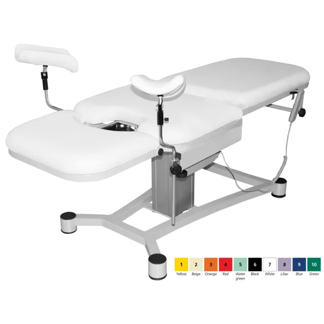 Scaun ginecologic MAYA – albastru | compact, stabil și ușor de utilizat