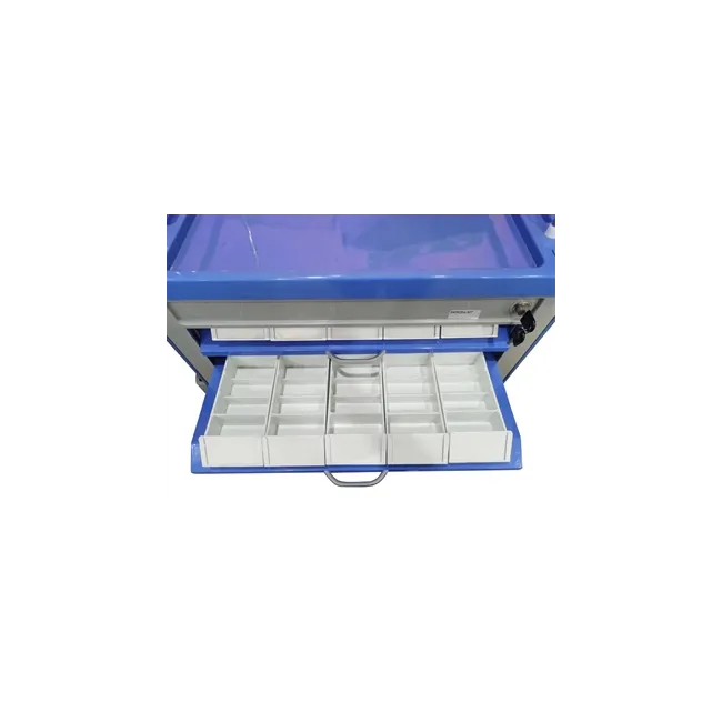 Cărucior Medicamente Neo  – Mobilier Medical Profesional cu Sertare