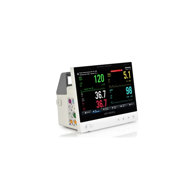 Monitor Pacient Multi-parametru Inteligent Lepu Medical AIVIEW V10 – Ecran Tactil 11.6", Diagnosticar AI-ECG și Monitorizare Avansată