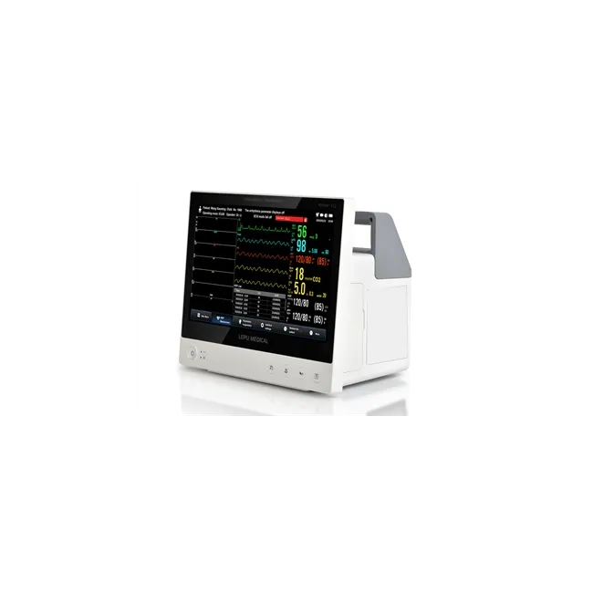 Monitor Pacient Multi-parametru Inteligent Lepu Medical AIVIEW V10 – Ecran Tactil 11.6", Diagnosticar AI-ECG și Monitorizare Avansată