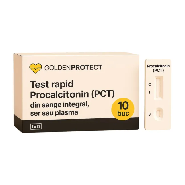 Test Rapid Procalcitonin (PCT) pentru diagnosticarea infecțiilor bacteriene și a infecțiilor severe