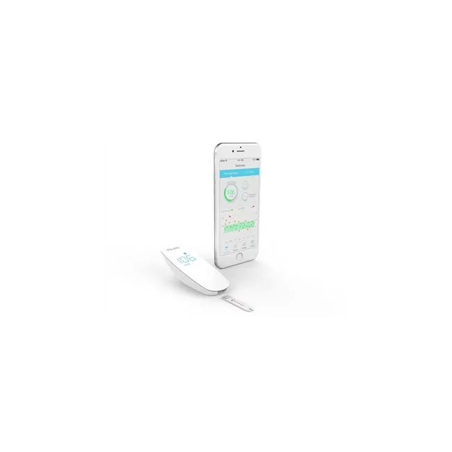 Glucometru inteligent iHealth Gluco+ BG5s cu conectivitate wireless, aplicație mobilă si 50 de teste incluse