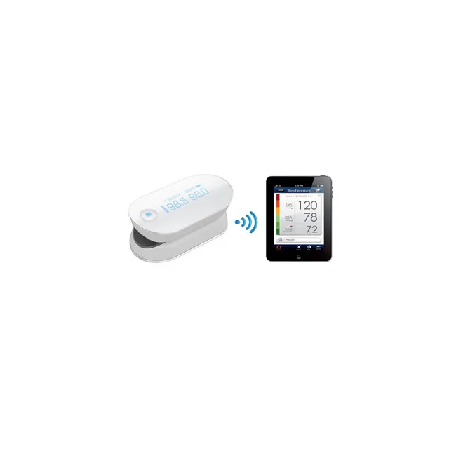 Pulsoximetru wireless iHealth Air – măsurare SpO₂ și puls cu aplicație mobilă