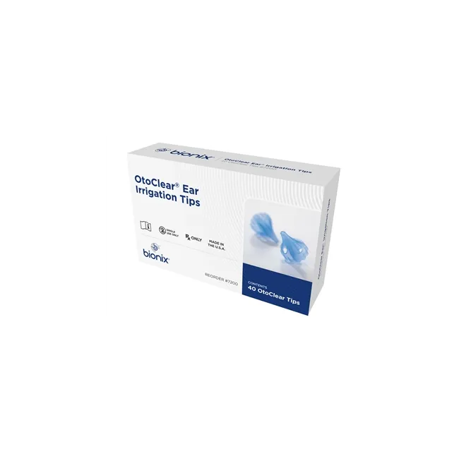 Capete OtoClear® pentru irigare auriculară – cutie 40 bucăți, de unică folosință