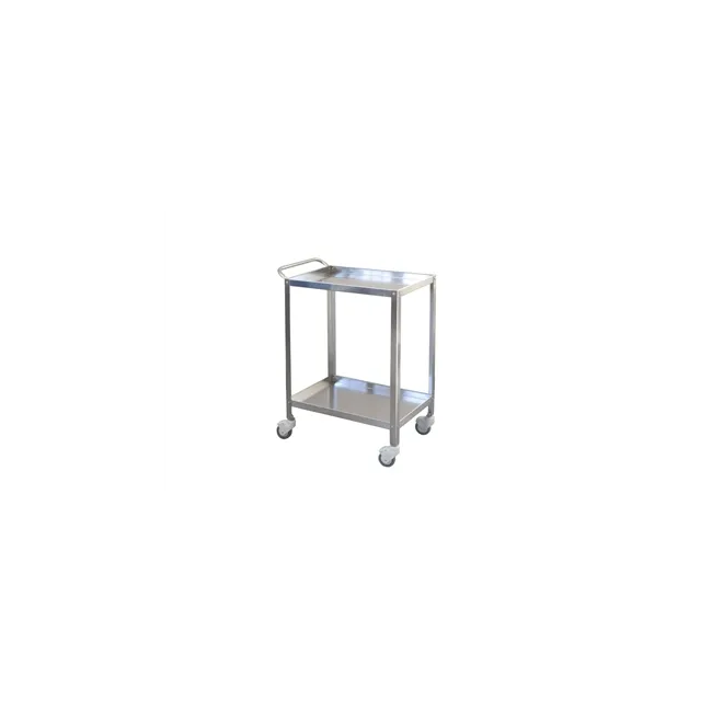 Carucior INOX pentru Medicație – Dimensiune Mare