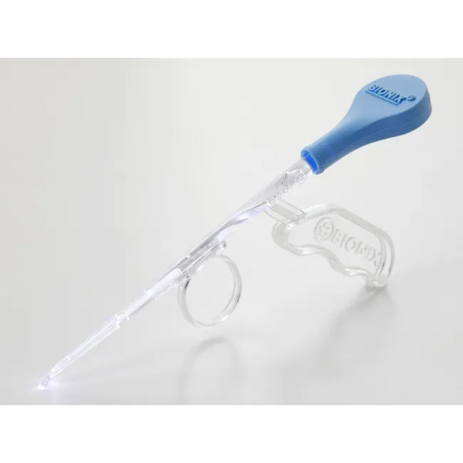 Pensa medicală iluminata – cu lentilă și LED, vârf articulat 90°, de unică folosință, set de 10 buc