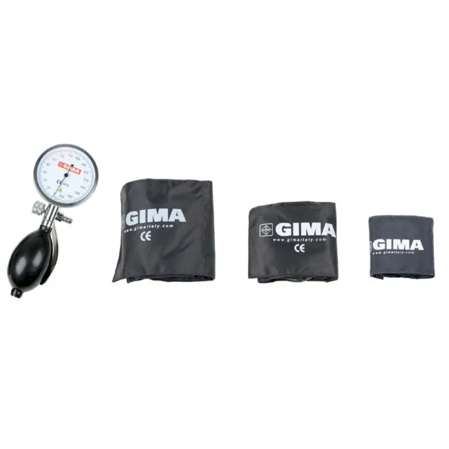 Kit Tensiometru Pediatric Sirio Gima – 3 Manșete (4 luni - 10 ani) și Geantă Inclusă