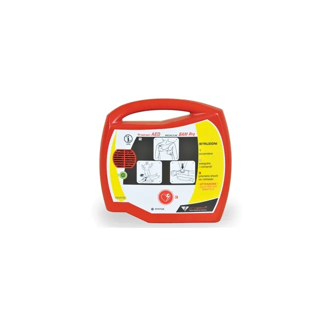 Defibrilator de Training RESCUE SAM – Simulare Realistă, Instruire Sigură și Eficientă pentru Situații de Urgență in limba ENGLEZA