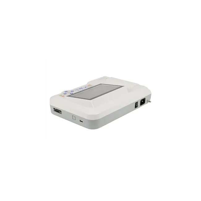 Electrocardiograf Portabil GIMA 600G (Cod 33222) – Ecran Color Tactil 7", Achiziție Simultană pe 12 Derivații, Imprimantă Termică Integrată și Interpretare Automată