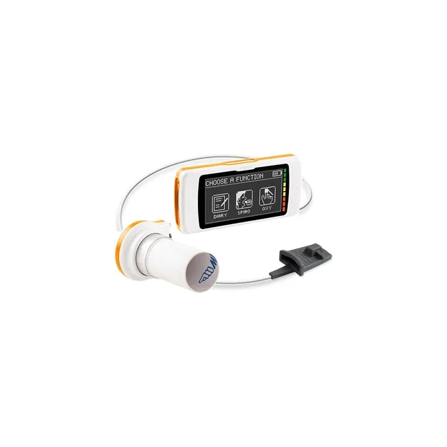 Spirometru SpiroDoc + Oximetru + Software PC MIR Spiro – Conectivitate Bluetooth