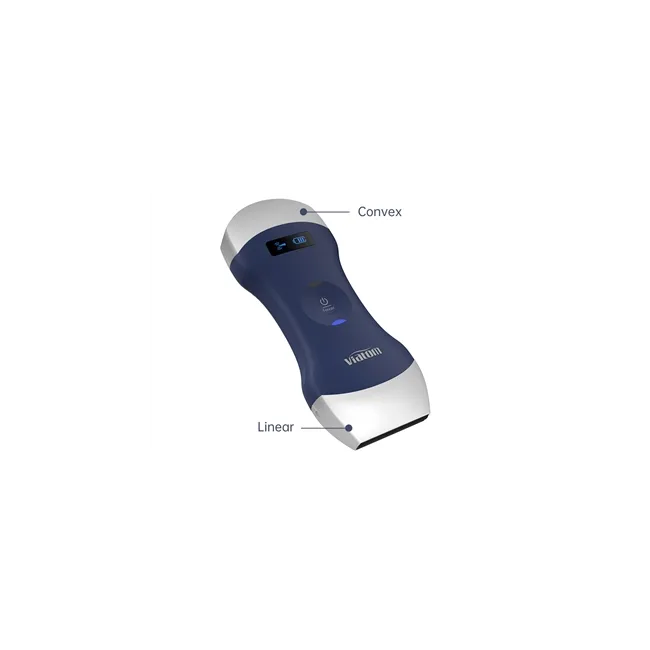 Ecograf portabil wireless cu sondă dublă – Liniară și Convexă