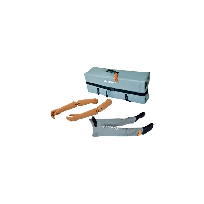 Set complet accesorii pentru Ambu® Airway Man – Brațe, picioare, pantaloni și geantă transport