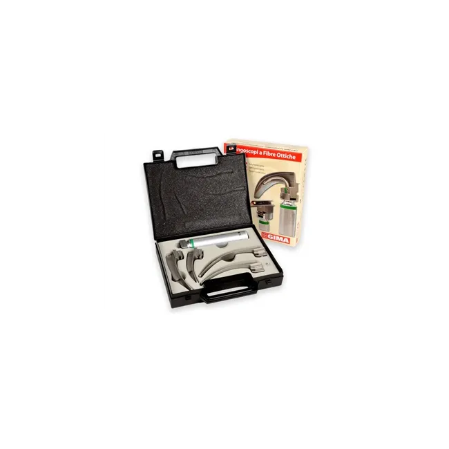 Set laringoscop MAXLiTE LED 2.5 V cu 4 lame McIntosh 1-2-3-4 pentru adulți