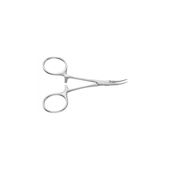 Pensă hemostatică Hartmann Aesculap, curbată, 10 cm
