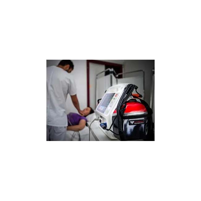Defibrilator Profesional Rescue Life 9 – Monitor ECG, Funcție AED și Ghidare în Limba Română