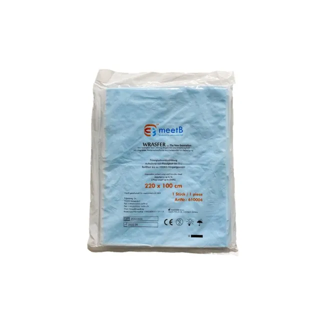 Cearceaf absorbant pentru transferul pacienților - sarcina maxima 200 kg, capacitate absorbție 5 litri