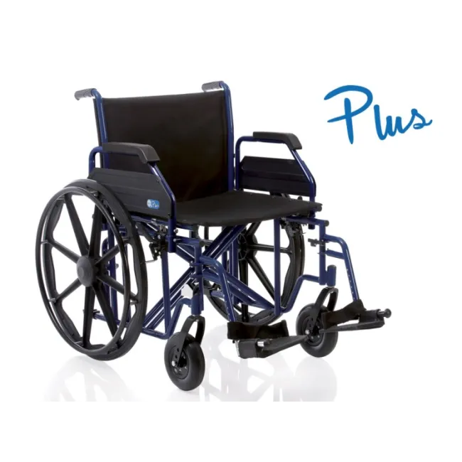 Carucior rulant pliabil pentru autopro­pulsie Moretti CP300 – serie PLUS, cadru stabilizat din oţel, dimensiuni bariatrice - XL, sarcina maxim 200 kg