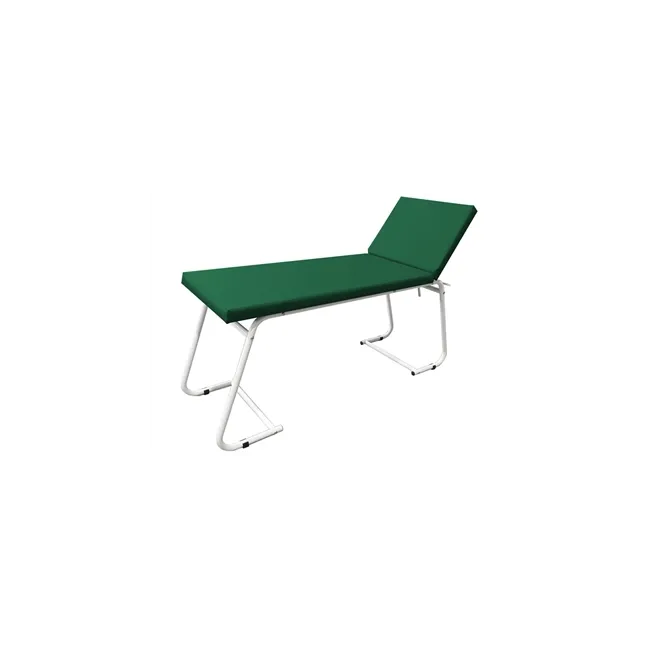 Pat de examinare – vopsit alb – verde