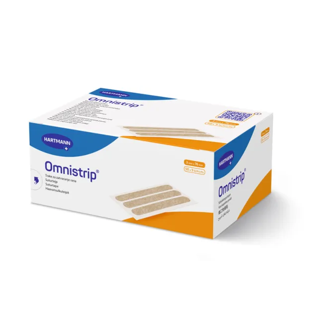 Plasturi Omnistrip 12x101mm,  2 x 3 benzi  P50, Hartmann