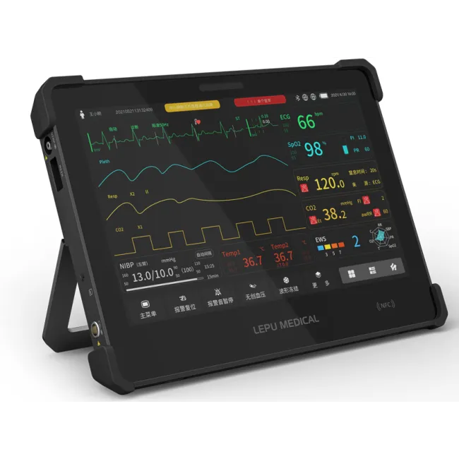 AIVIEW VX – Monitor semne vitale tip tabletă – Adulți, Pediatrie, Neonatologie