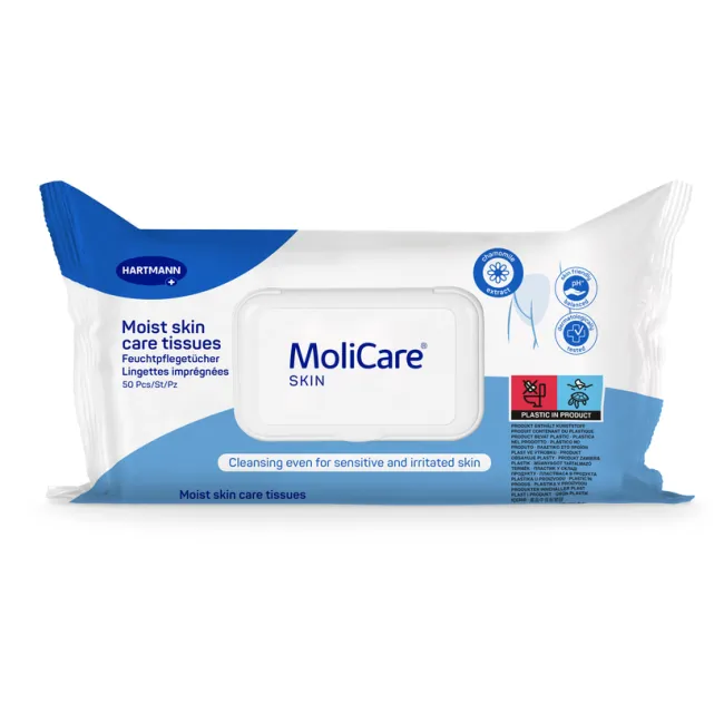 Molicare skin servetele umede de îngrijire a pielii, 50 bucati, Hartmann