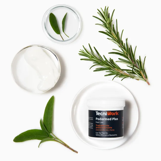 Tratament pentru picioare antiperspirant în cremă Podormed Plus 75 ml - fabricat in Italia