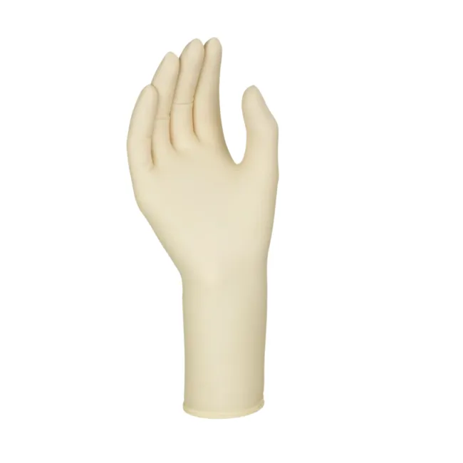Mănuși chirurgicale sterile Comfort, din latex, nepudrate, galben deschis, 1 set