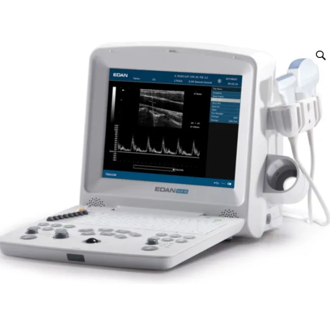 Ecograf portabil cu ultrasunete Echo-Doppler DUS 60 – ecran 12,1" și 2 conectori de sondă
