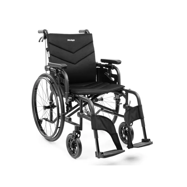 ELITE-TIM – Scaun cu rotile din aluminiu, ușor și pliabil pentru utilizare zilnică și transport