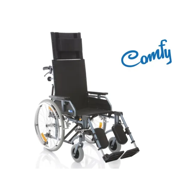 Carucior rulant declinabil si pliabil Comfy Series cu spătar reglabil și tetieră anatomică, sarcina maxima 100 kg