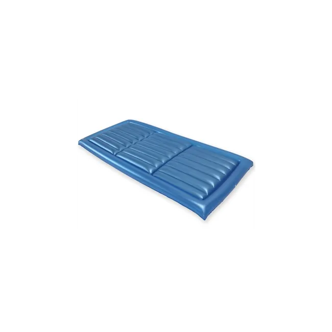 Saltea antidecubit cu apă din PVC, cadru cu aer + 3 elemente cu apă, 200x93x11,5 cm, cu pompă manuală