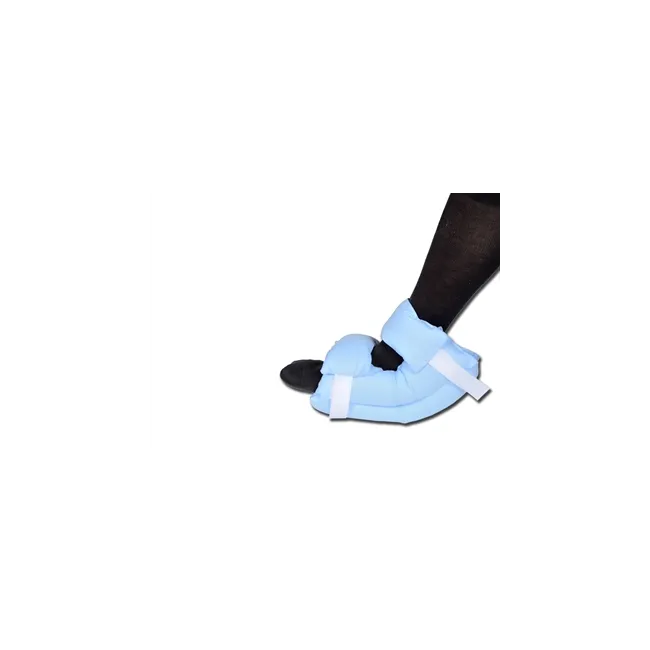 Pernă pentru călcâi Plus 32x15 cm, fibră siliconică, husă 100% bumbac, fabricată în Italia