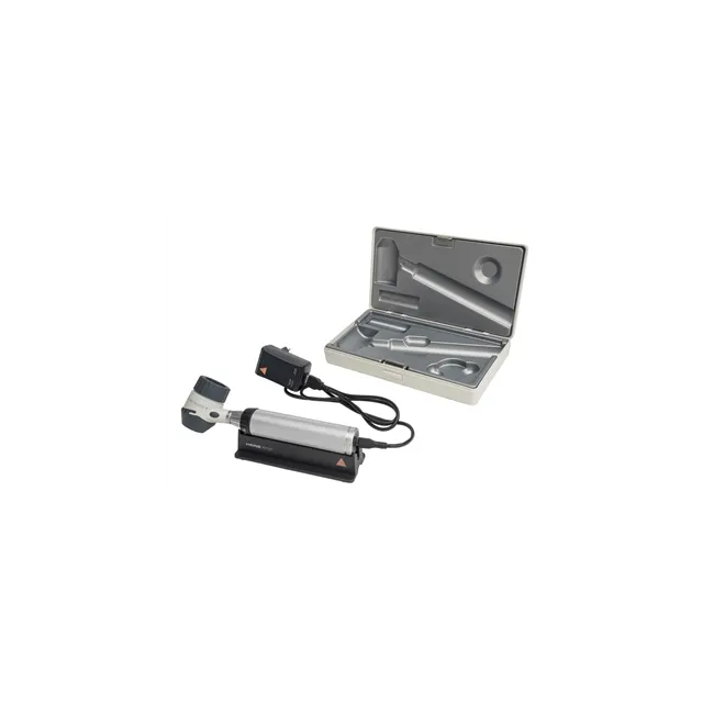 Dermatoscop HEINE DELTA 20 T LEDHQ BETA 4 USB, 10–16X, Li-Ion, polarizat & imersie – K-262.28.388