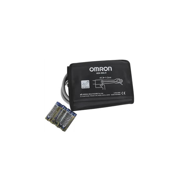 Tensiometru digital de braț OMRON M3 HEM-7154-E, manșetă Easy 22–42 cm, memorie 2 utilizatori