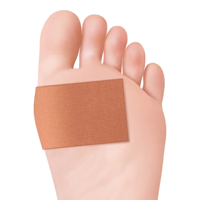 Plasturi pentru picioare sub formă de benzi – Tecniwork 40% acid salicilic (2 buc)