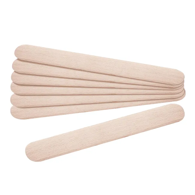 Spatule din lemn de unică folosință pentru zone sensibile, 100 Buc
