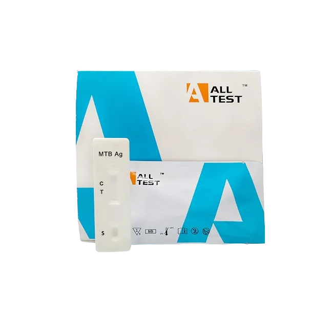 Test rapid antigen Mycobacterium tuberculosis (TBC) din cultură de spută, casetă – Golden Protect