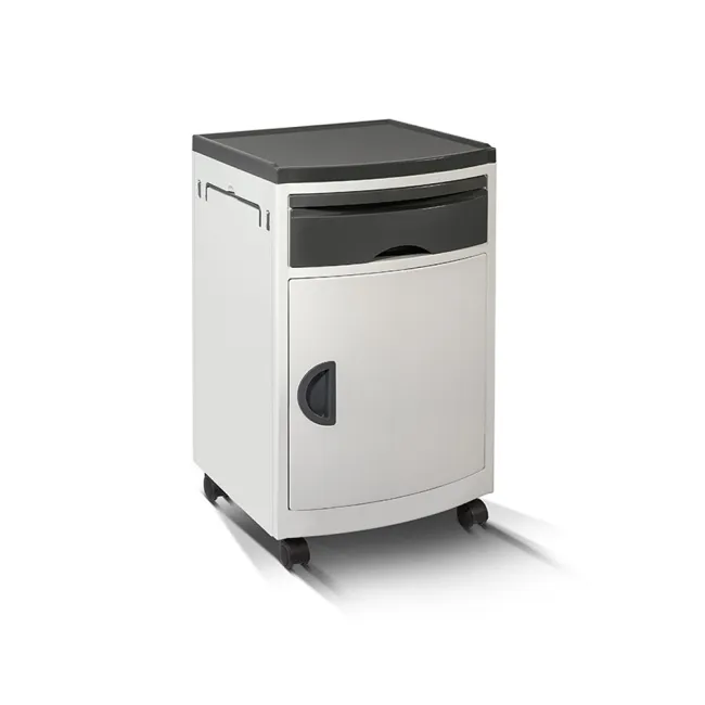 Noptieră de spital – mobilier medical funcțional și igienic, albastru