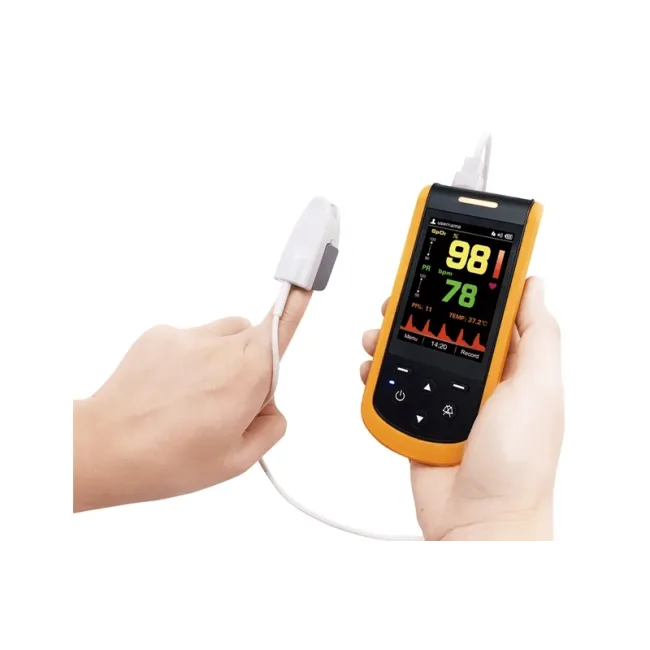 Pulsoximetru Portabil cu Senzori Multipli – Adult, Pediatric și Neonatal