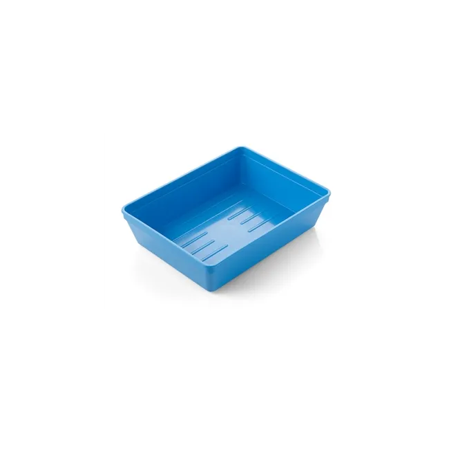 Tavă pentru instrumente din plastic autoclavabilă 200 x 150 x 51 mm – Bază solidă cu nervuri